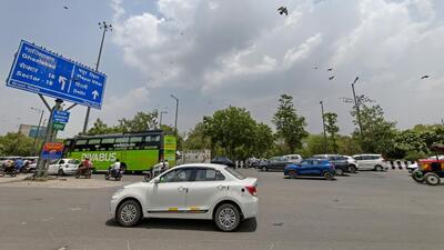 The spot where the pipeline will be repaired and diversions will be implemented on Friday. (Sunil Ghosh/HT Photo)