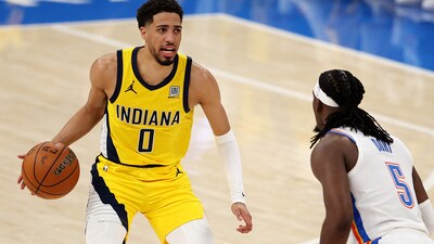 Tyrese Haliburton led the Indiana Pacers' win in Game 1 (Getty Images via AFP) Tyrese Haliburton led the Indiana Pacers' win in Game 1 (Getty Images via AFP)