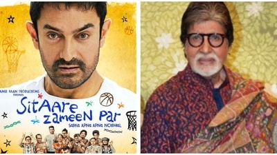 Aamir Khan shared what Amitabh Bachchan told him about the theatre-only release idea of Sitaare Zameen Par. Aamir Khan shared what Amitabh Bachchan told him about the theatre-only release idea of Sitaare Zameen Par.