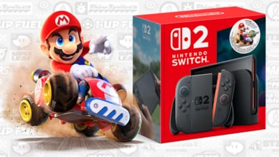 Nintendo is offering a Mario Kart World bundle of the Nintendo Switch 2 for $499.99. (Nintendo)