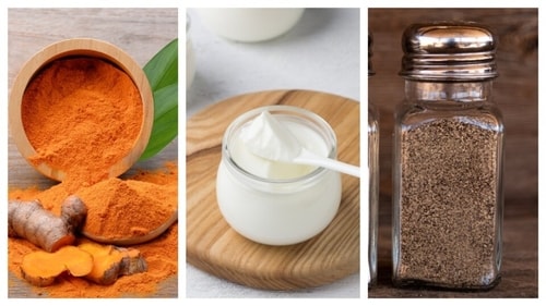 Probiotics, the gut essential; turmeric, the kitchen essential; and black pepper, the dining table essential- all come together for a powerful, gut-friendly treat. (Shutterstock) Probiotics, the gut essential; turmeric, the kitchen essential; and black pepper, the dining table essential- all come together for a powerful, gut-friendly treat. (Shutterstock)