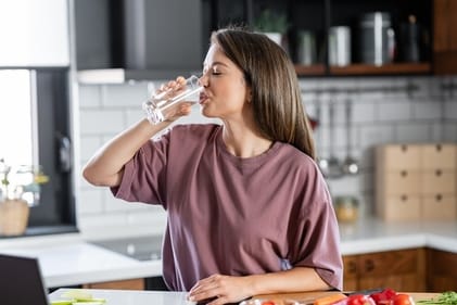 Just by hydrating yourself regularly, you help your body cleanse itself. (Shutterstock) Just by hydrating yourself regularly, you help your body cleanse itself. (Shutterstock)