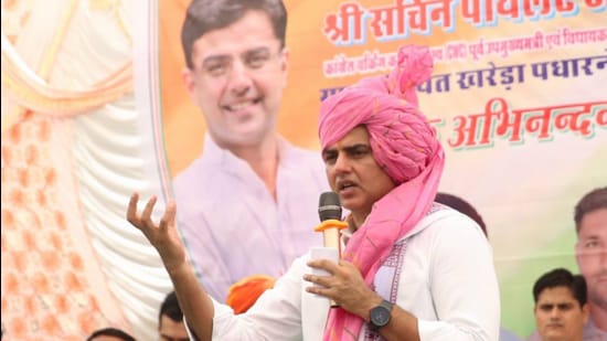 Congress leader Sachin Pilot. (X)