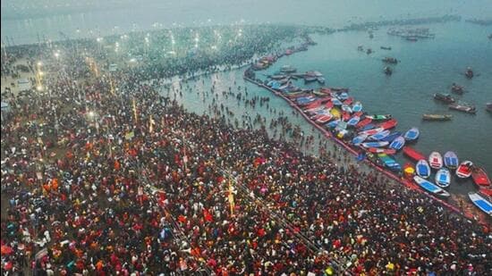The 45-day Mahakumbh concluded in Prayagraj on February 26. (FILE PHOTO)
