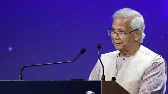 Muhammad Yunus, chief adviser of the interim government of Bangladesh. (Bloomberg)