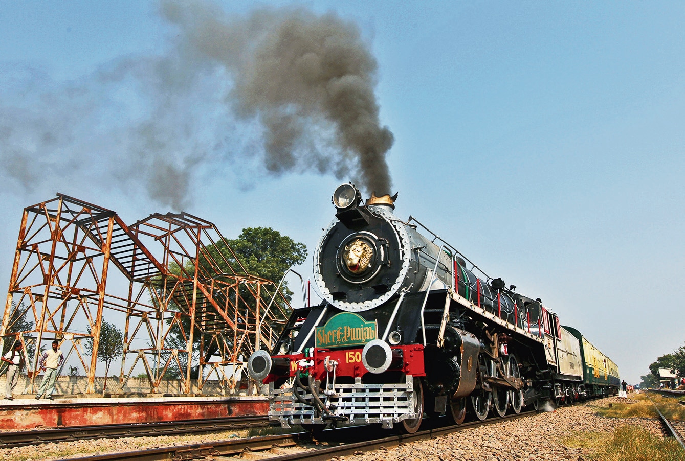 The Sher-e-Punjab, India’s last broad-gauge steam service; it made its last run in 1995. (HT Archive) The Sher-e-Punjab, India’s last broad-gauge steam service; it made its last run in 1995. (HT Archive)