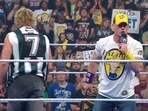 John Cena and Logan Paul in action.