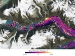 The 'mega' tsunami event unfolded in the Dickson Fjord in eastern Greenland The 'mega' tsunami event unfolded in the Dickson Fjord in eastern Greenland