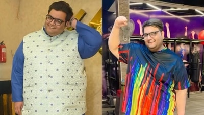 Influencer Akshay Kakkar reveals yoga's impact on his 30-kilo weight loss. (Instagram/@shezaadakakkar) Influencer Akshay Kakkar reveals yoga's impact on his 30-kilo weight loss. (Instagram/@shezaadakakkar)