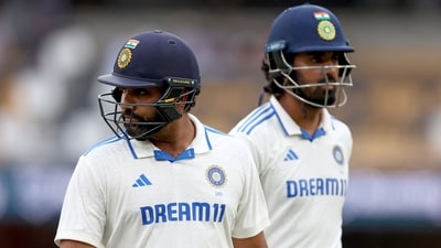 Rohit Sharma and Virat Kohli's retirement from Test cricket will make KL Rahul India's senior batter during the tour of England this summer. (AFP) Rohit Sharma and Virat Kohli's retirement from Test cricket will make KL Rahul India's senior batter during the tour of England this summer. (AFP)