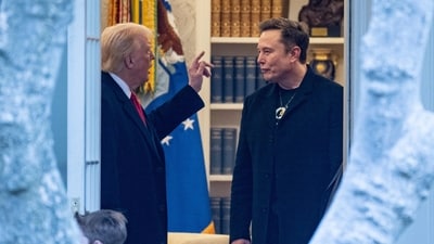 Donald Trump and Elon Musk's feud went public this week (AFP) Donald Trump and Elon Musk's feud went public this week (AFP)