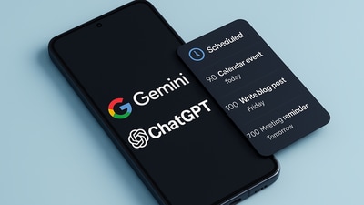 Gemini challenges ChatGPT with new AI task scheduling feature from Google.