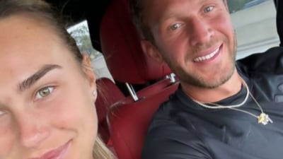 Aryna Sabalenka with boyfriend Georgios Frangulis. (Instagram/ Aryna Sabalenka) Aryna Sabalenka with boyfriend Georgios Frangulis. (Instagram/ Aryna Sabalenka)