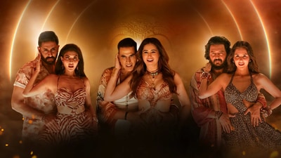 Housefull 5 worldwide box office collection day 1: Abhishek Bachchan, Jacqueline Fernandez, Akshay Kumar, Nargis Fakhri, Riteish Deshmukh and Soundarya Sharma in a still from the film. Housefull 5 worldwide box office collection day 1: Abhishek Bachchan, Jacqueline Fernandez, Akshay Kumar, Nargis Fakhri, Riteish Deshmukh and Soundarya Sharma in a still from the film.