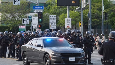 Federal immigration agents have increased arrests nationwide as part of President Donald Trump’s mass deportation efforts. (AP) Federal immigration agents have increased arrests nationwide as part of President Donald Trump’s mass deportation efforts. (AP)