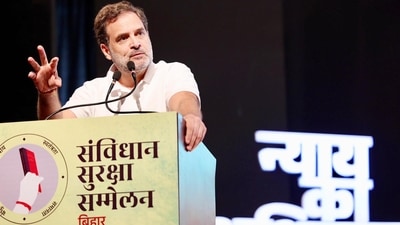 Rahul Gandhi on Saturday alleged that the 2024 Maharashtra assembly elections were a "blueprint for rigging democracy." (ANI)