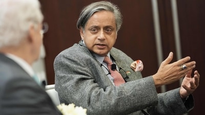 Shashi Tharoor speaks at the Council of Foreign Relations in Washington, DC, on June 5, 2025. (AFP) Shashi Tharoor speaks at the Council of Foreign Relations in Washington, DC, on June 5, 2025. (AFP)