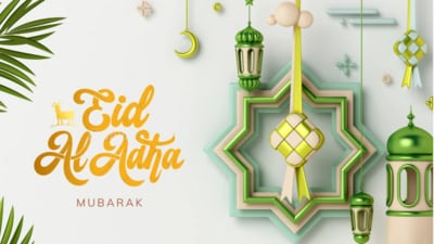 Eid-al-Adha 2025 wishes, images and more: Celebrate with a bunch of colourful greetings. Eid-al-Adha 2025 wishes, images and more: Celebrate with a bunch of colourful greetings.