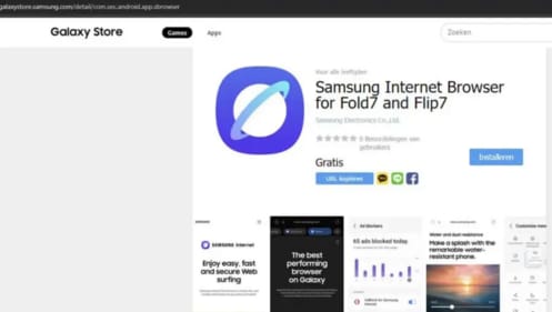 Samsung accidentally reveals details about its upcoming foldables. (Galaxy Club) Samsung accidentally reveals details about its upcoming foldables. (Galaxy Club)