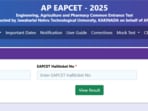 AP EAPCET Results 2025 have been released at cets.apsche.ap.gov.in, Candidates can click on the direct link given here to check their result as well as rank card. 