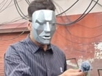 Akshay Kumar wore the killer mask from Housefull 5 to stay anonymous. Akshay Kumar wore the killer mask from Housefull 5 to stay anonymous.