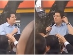 In a video shared on X, Turbay was seen delivering a speech at a public rally when gunfire erupted. In a video shared on X, Turbay was seen delivering a speech at a public rally when gunfire erupted.