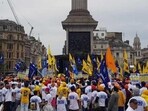 Sunday’s altercation comes amid a string of attacks on reporters covering Khalistani protests. Sunday’s altercation comes amid a string of attacks on reporters covering Khalistani protests.