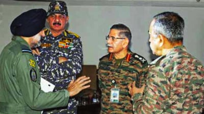 The decision was taken on the basis of action taken reports and damage assessment undertaken by the three services. (ANI) The decision was taken on the basis of action taken reports and damage assessment undertaken by the three services. (ANI)