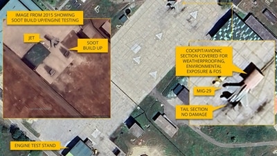 Top Open Source Intelligence (OSINT) imagery analyst Damien Symon has debunked the claim of Pakistan hitting Indian airbases (X/ Damien Symon) Top Open Source Intelligence (OSINT) imagery analyst Damien Symon has debunked the claim of Pakistan hitting Indian airbases (X/ Damien Symon)