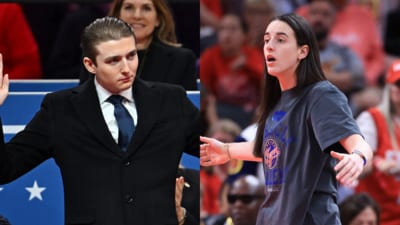 Claims about Barron Trump dating Caitlin Clark have emerged (AFP) Claims about Barron Trump dating Caitlin Clark have emerged (AFP)