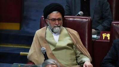 Iranian Intelligence Minister Esmail Khatib attends the inauguration ceremony of the 6th term of the Assembly of Experts in Tehran, Iran, May 21. (AP) Iranian Intelligence Minister Esmail Khatib attends the inauguration ceremony of the 6th term of the Assembly of Experts in Tehran, Iran, May 21. (AP)