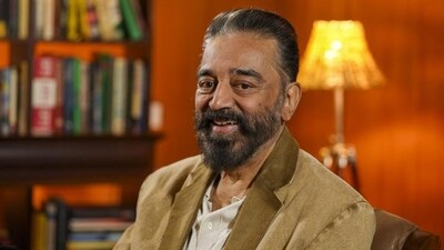 Kamal Haasan has spoken about the alleged imposition of Hindi in the south. (PTI) Kamal Haasan has spoken about the alleged imposition of Hindi in the south. (PTI)