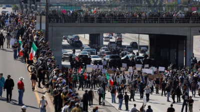 LAPD issued an unlawful assembly alert in several areas (Reuters) LAPD issued an unlawful assembly alert in several areas (Reuters)