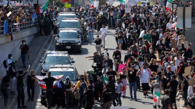 Dramatic scenes unfolded in Los Angeles amid anti-ICE protests on Sunday (Reuters) Dramatic scenes unfolded in Los Angeles amid anti-ICE protests on Sunday (Reuters)