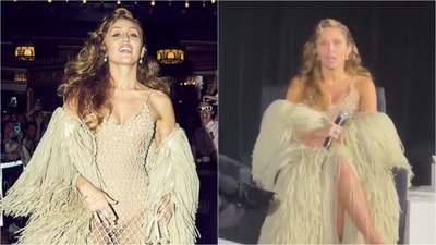 Miley Cyrus forced to sing at her Something Beautiful film premiere. Miley Cyrus forced to sing at her Something Beautiful film premiere.