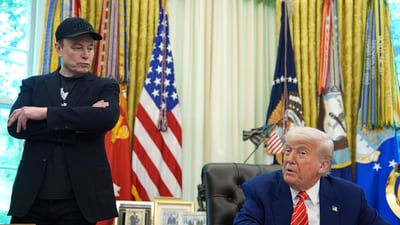 US President Donald Trump could certainly hurt Elon Musk's businesses if he wanted to. (AP File) US President Donald Trump could certainly hurt Elon Musk's businesses if he wanted to. (AP File)