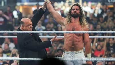 Seth Rollins won the Money in the Bank on Saturday (Getty Images via AFP)
