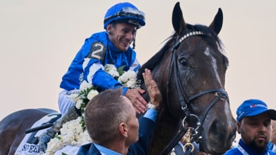 Sovereignty won the Belmont Stakes on Saturday (AP) Sovereignty won the Belmont Stakes on Saturday (AP)