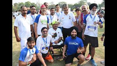 The run honoured the Indian Armed Forces’ commitment and celebrated the success of Operation Sindoor. (HT Photo)