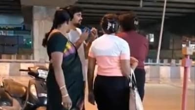 A vox-pop host was schooled by a Bengaluru woman for asking question in Telugu. A vox-pop host was schooled by a Bengaluru woman for asking question in Telugu.