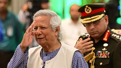 Nobel Peace Prize winner and Bangladesh's interim leader Muhammad Yunus. (AFP)