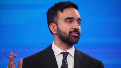 Zohran Mamdani pitched himself as the candidate to beat the incumbent NYC mayor, Andrew Cuomo. (AP)