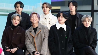 BTS members Jimin, Jungkook, Namjoon, J-Hope, Taehyung, Jin and Suga made their debut in 2013. BTS members Jimin, Jungkook, Namjoon, J-Hope, Taehyung, Jin and Suga made their debut in 2013.