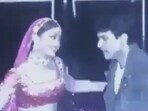 Aishwarya Rai and Aamir Khan dancing to DDLJ song. Aishwarya Rai and Aamir Khan dancing to DDLJ song.