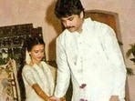 Zainab Ravdjee and Akhil Akkineni mirroring Amala Akkineni and Nagarjuna. 