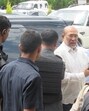 Former chief minister N Biren Singh at the Imphal airport. (Sourced) Former chief minister N Biren Singh at the Imphal airport. (Sourced)
