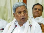 Karnataka chief minister Siddaramaiah was not present at the event held at the Chinnaswamy stadium on June 4.