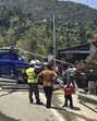 People gather near a Kedarnath Dham-bound helicopter after it made an emergency landing at Badasu area, in Rudraprayag district on June 7 (PTI) People gather near a Kedarnath Dham-bound helicopter after it made an emergency landing at Badasu area, in Rudraprayag district on June 7 (PTI)