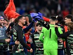 Portugal talisman Cristiano Ronaldo was left in tears after the side won the Nations League 