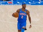Shai Gilgeous-Alexander during Oklahoma City Thunder vs Indiana Pacers NBA Finals Game 2